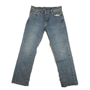 LEVI‎ STRAUSS Men 511 Slim Skinny Stretch Cotton Denim Jeans - 33x30 Medium Blue